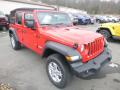 Front 3/4 View of 2019 Jeep Wrangler Unlimited Sport 4x4 #8