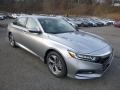 Front 3/4 View of 2019 Honda Accord EX Sedan #5