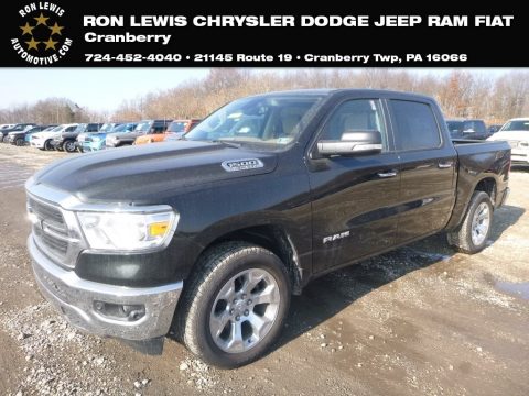 Black Forest Green Pearl Ram 1500 Big Horn Crew Cab 4x4.  Click to enlarge.