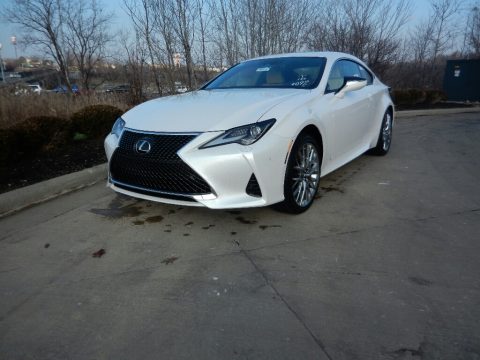Eminent White Pearl Lexus RC 300 AWD.  Click to enlarge.