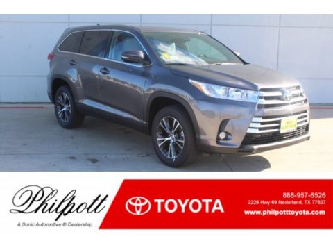Predawn Gray Mica Toyota Highlander LE Plus.  Click to enlarge.