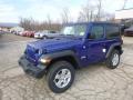 Front 3/4 View of 2019 Jeep Wrangler Sport 4x4 #1