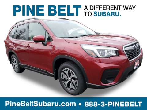 Crimson Red Pearl Subaru Forester 2.5i Premium.  Click to enlarge.