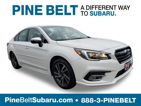 Crystal White Pearl Subaru Legacy 2.5i Sport.  Click to enlarge.