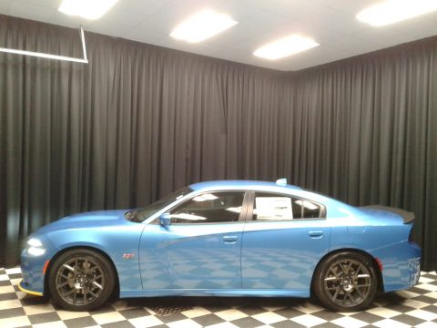 B5 Blue Pearl Dodge Charger R/T Scat Pack.  Click to enlarge.