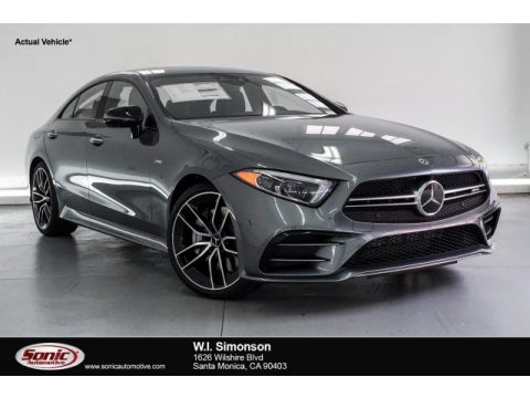 Selenite Grey Metallic Mercedes-Benz CLS AMG 53 4Matic Coupe.  Click to enlarge.