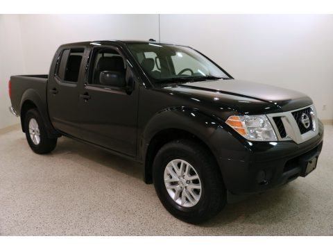 Magnetic Black Nissan Frontier SV Crew Cab 4x4.  Click to enlarge.