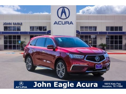 Performance Red Pearl Acura MDX .  Click to enlarge.