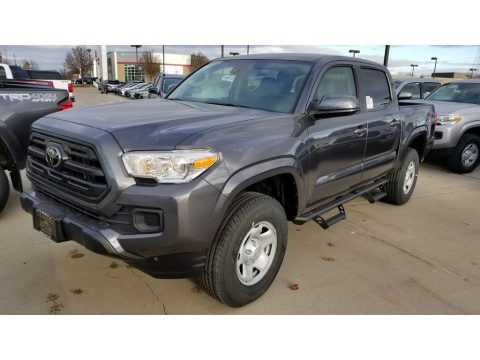 Magnetic Gray Metallic Toyota Tacoma SR Double Cab.  Click to enlarge.