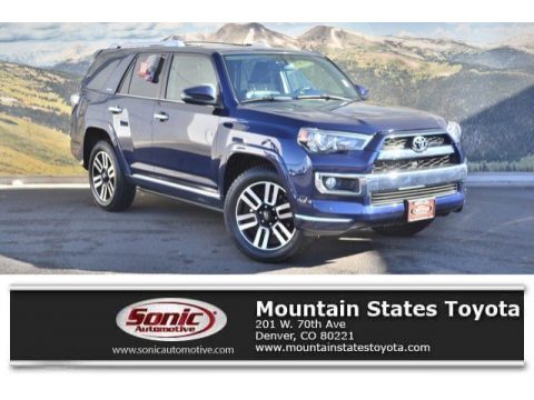 Nautical Blue Metallic Toyota 4Runner Limited 4x4.  Click to enlarge.