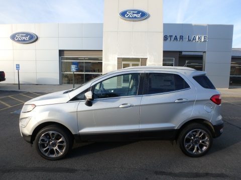 Moondust Silver Ford EcoSport Titanium 4WD.  Click to enlarge.