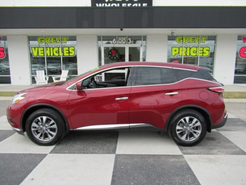 Cayenne Red Nissan Murano S AWD.  Click to enlarge.