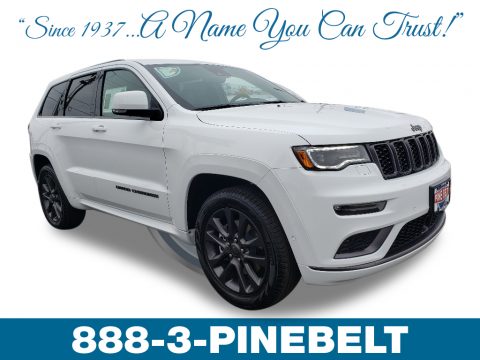 Bright White Jeep Grand Cherokee High Altitude 4x4.  Click to enlarge.