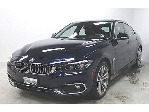 Imperial Blue Metallic BMW 4 Series 440i xDrive Gran Coupe.  Click to enlarge.