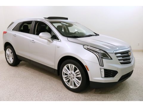 Radiant Silver Metallic Cadillac XT5 Premium Luxury AWD.  Click to enlarge.