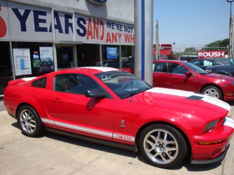 Torch Red Ford Mustang Shelby GT500 Coupe.  Click to enlarge.