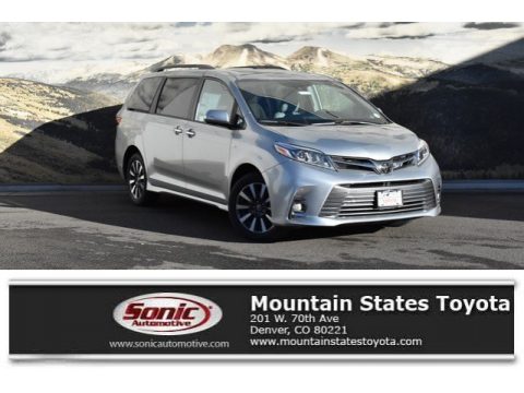 Celestial Silver Metallic Toyota Sienna Limited AWD.  Click to enlarge.