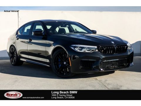 Black Sapphire Metallic BMW M5 Competition.  Click to enlarge.
