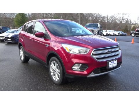 Ruby Red Ford Escape SE 4WD.  Click to enlarge.