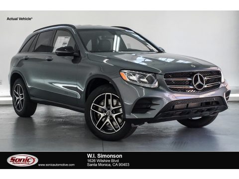 Selenite Grey Metallic Mercedes-Benz GLC 300.  Click to enlarge.