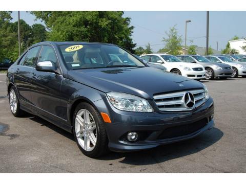 Steel Grey Metallic Mercedes-Benz C 350 Sport.  Click to enlarge.