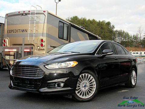 Tuxedo Black Ford Fusion Titanium.  Click to enlarge.