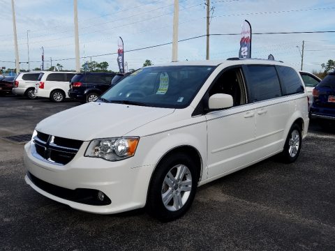 Stone White Dodge Grand Caravan Crew.  Click to enlarge.