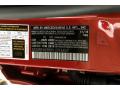 Mercedes-Benz Color Code 996 designo Cardinal Red Metallic #11