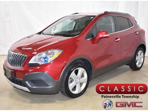 Winterberry Red Metallic Buick Encore .  Click to enlarge.