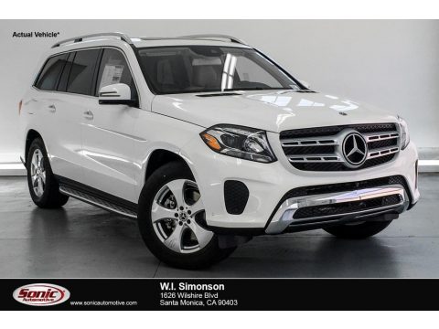 Polar White Mercedes-Benz GLS 450 4Matic.  Click to enlarge.