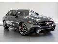 Front 3/4 View of 2019 Mercedes-Benz E AMG 63 S 4Matic Sedan #12