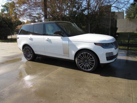 Fuji White Land Rover Range Rover Autobiography.  Click to enlarge.