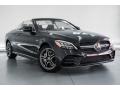 Front 3/4 View of 2019 Mercedes-Benz C 43 AMG 4Matic Cabriolet #12