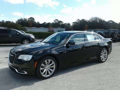 Gloss Black Chrysler 300 Touring.  Click to enlarge.