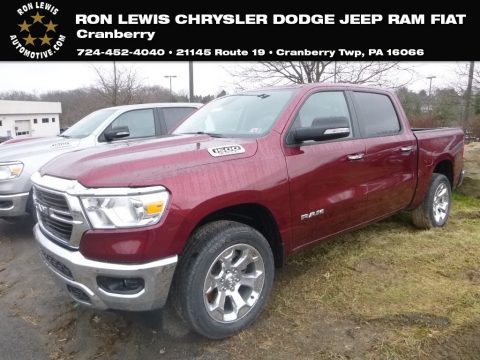 Delmonico Red Pearl Ram 1500 Big Horn Crew Cab 4x4.  Click to enlarge.