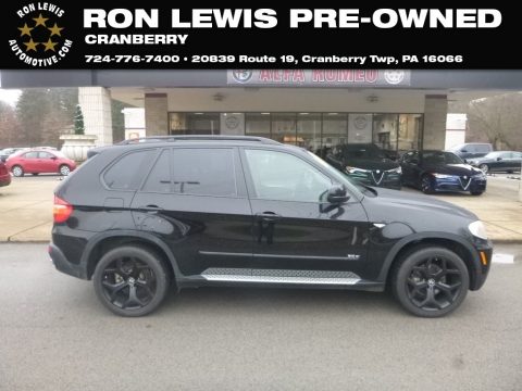 Jet Black BMW X5 3.0si.  Click to enlarge.