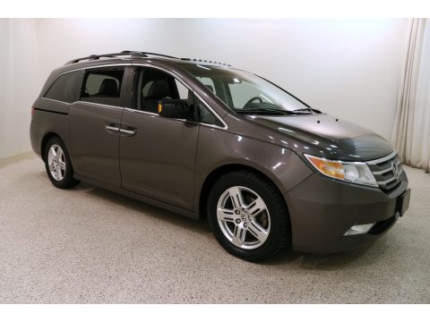 Smoky Topaz Metallic Honda Odyssey Touring.  Click to enlarge.