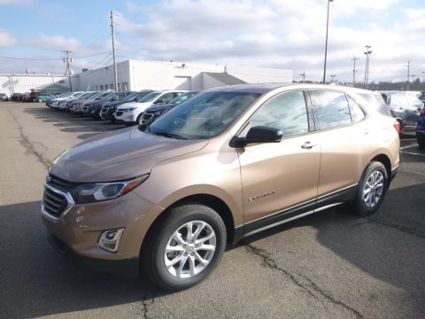 Sandy Ridge Metallic Chevrolet Equinox LS AWD.  Click to enlarge.