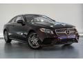 Front 3/4 View of 2019 Mercedes-Benz E 450 4Matic Coupe #12