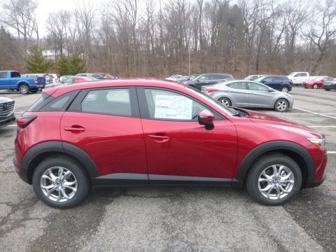 Soul Red Metallic Mazda CX-3 Sport AWD.  Click to enlarge.