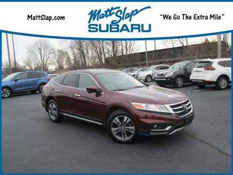 Basque Red Pearl II Honda Crosstour EX-L V-6 4WD.  Click to enlarge.