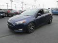 Front 3/4 View of 2017 Ford Focus SEL Hatch #2