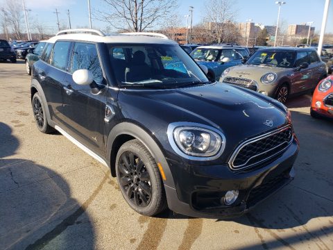 Midnight Black Mini Countryman Cooper S All4.  Click to enlarge.