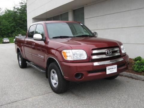 Salsa Red Pearl Toyota Tundra SR5 Double Cab 4x4.  Click to enlarge.
