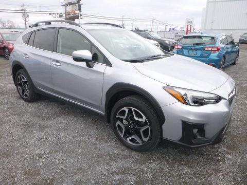 Ice Silver Metallic Subaru Crosstrek 2.0i Limited.  Click to enlarge.