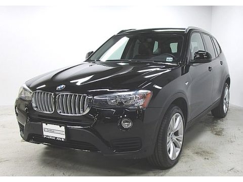 Jet Black BMW X3 xDrive28i.  Click to enlarge.