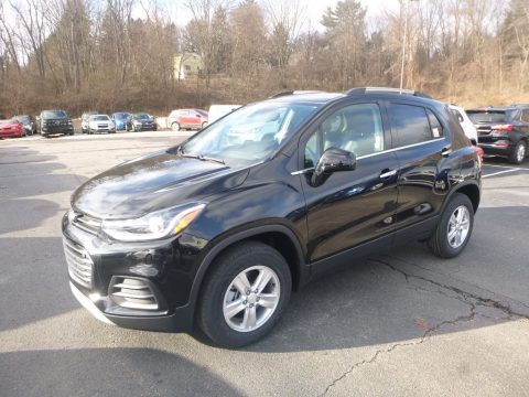 Mosaic Black Metallic Chevrolet Trax LT AWD.  Click to enlarge.