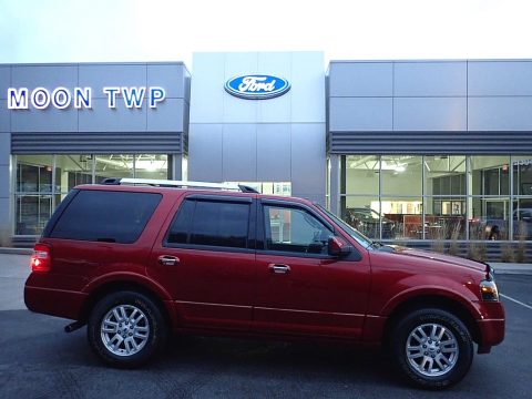 Ruby Red Ford Expedition Limited 4x4.  Click to enlarge.