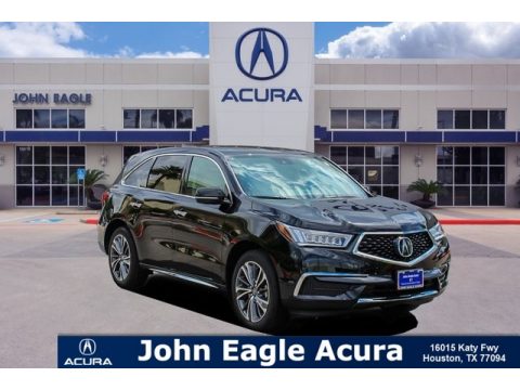 Majestic Black Pearl Acura MDX .  Click to enlarge.