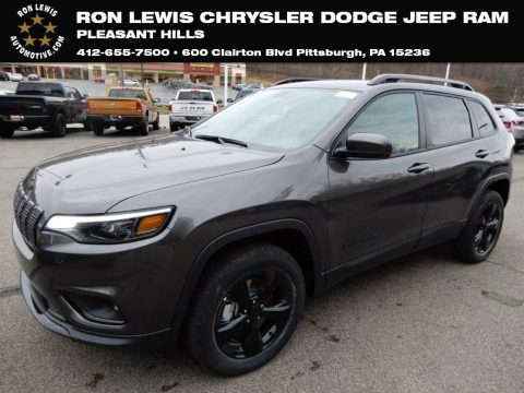 Granite Crystal Metallic Jeep Cherokee Latitude Plus 4x4.  Click to enlarge.